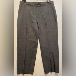 Petites Houndstooth Ankle Pants by Investments Size 14P